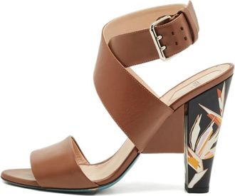 Fendi Sandali in pelle - Marrone