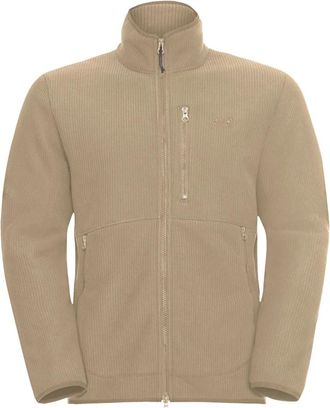 Jack Wolfskin Lake Ridge Jacket - Heren - Sport - Beige - Maat: M Wol