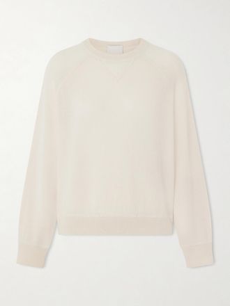 Allude Pullover In Misto Lana E Cashmere - Crema