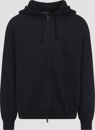 Yohji Yamamoto Brushed Terry Zip Hoodie