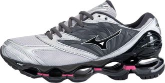 Mizuno Wave Prophecy LS Silver Dark Grey Pink D1GA333708