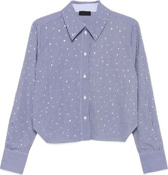 Liu Jo Camicia con decorazione - Blu