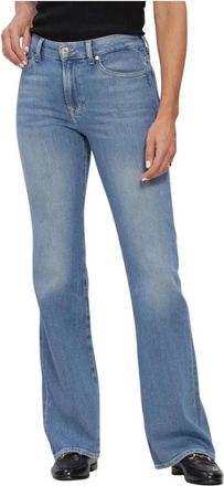 7 For All Mankind The Leggy Bootcut Coastline - Dames - Bootcut Jeans - Blauw - W26 - Jeans