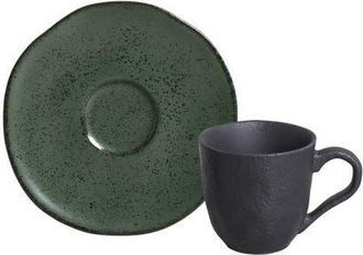 Porto Brasil Coffee Cup & Saucer - Set of 6 in Greenery at Nordstrom