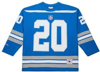 Mitchell & Ness Mens Mitchell & Ness Barry Sanders Blue Detroit Lions Maxxed Out Fashion Hockey Jersey at Nordstrom, Size Xxx-Large
