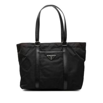Prada Pre-owned Vintage Nylon Tote - Pre-owned - Mujer - Negro - ONE SIZE