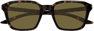Gucci Sunglasses, male, Brown, Size: 52 MM Gg2078S Sunglasses