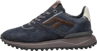 Floris Van Bommel Heren, Schoenen, Blauw, Maat: 43 1/3 EU