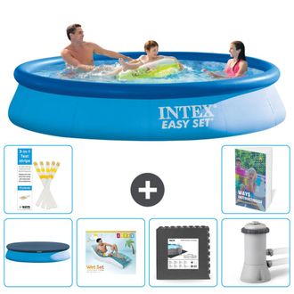 Intex Piscina Easy Set Redonda - 366x76 Cm - 7-piezas S49