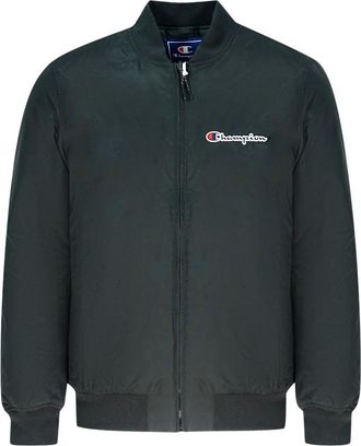 Champion klassiek zwart bomberjack met Sript-logo