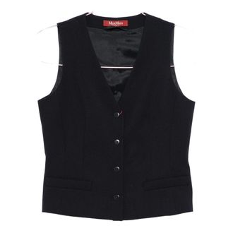 Max Mara Waistcoats Blue