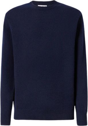 MC2 Saint Barth Maglione Regent In Lambswool Blu Notte