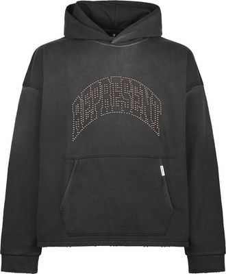 Represent Embellished T-Hoodie - Heren - Hoodies - Zwart - S - Hoodies & sweatvesten