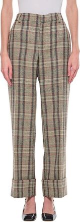 Durazzi Milano Checked Tailored Pants