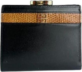 Givenchy Pre-owned Wallets, female, Black, Size: ONE SIZE Pre-owned Leather Wallet