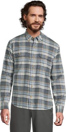 L.L.Bean Stonecoast Hemp Shirt Long-sleeve Slightly Fitted Untucked Fit Mens Clothing Cadet Blue : 2XL, Cotton/Hemp/Spandex