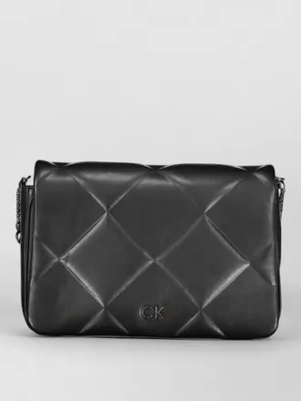 Calvin Klein quilted clutch bag