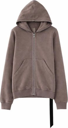 Rick Owens Gimp Hoodie - Heren - Vesten met rits - Bruin - M - Hoodies & sweatvesten