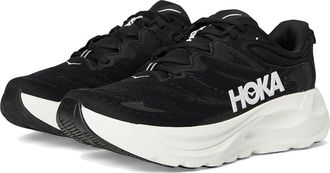 Hoka One One Gaviota 6 Womens Shoes Black/White : 10.5 EE - Extra Wide, Textile