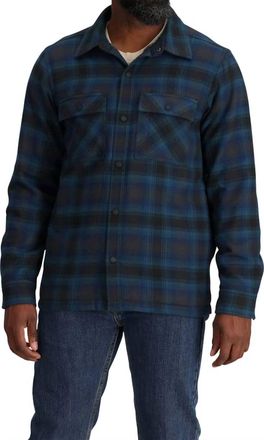Outdoor Research Feedback Shirt Jacket In Harbor Plaid
