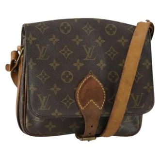 Louis Vuitton Pre-owned Canvas Cross Body Bag - Dames - Pre-owned - Bruin - Maat: ONE Size