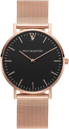 Paul Valentine Analoog horloge - Dames - Horloges - Geel - ONE Size - Accessoires
