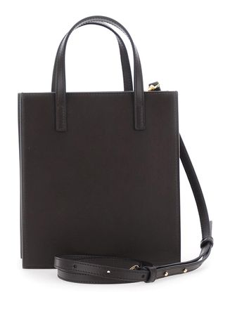 Hidesins Womens Handbag Pocket M Brown Leather Calf Handbags Hand Bags