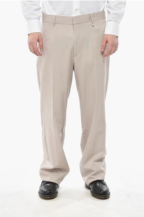 Givenchy 4-Pocket Wool Trousers with Concealed Closure size 52