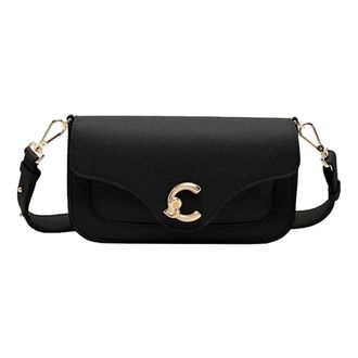 Coccinelle Cross Body Bags, female, Black, Size: ONE SIZE Stylish C-Me Black Bag