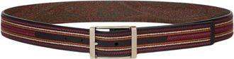 Etro Dames, Accessoires, Veelkleurig, Maat: 105 CM Leer