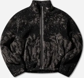 Roa Ewe Furry Jacket Fuzzy Dark Brown