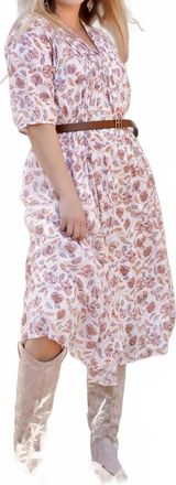 Dolma Encinitas Midi Dress In Peach