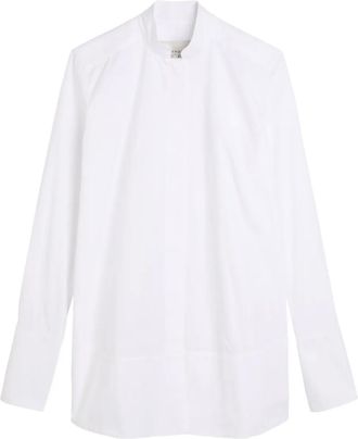 Liberowe long-sleeve cotton shirt - White