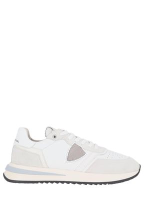 Philippe Model Tropez 2.1 Leather and Suede Running Sneakers