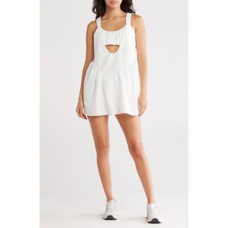 Free People One Two Punch Tunic & Shorts Set in White at Nordstrom Rack, Size X-Large