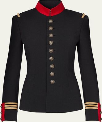 Ralph Lauren Collection The Officers Jacket, Black