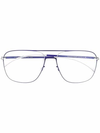Mykita Occhiali squadrati Steen - Argento