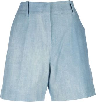 Ermanno Scervino high-waisted shorts - Blue