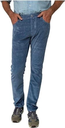 Jacob Cohen Pantaloni - - Trousers - Uomo - Blu - W33