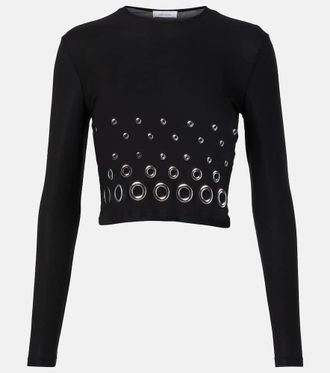 Paco Rabanne Embellished top