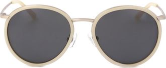 Linda Farrow DRIES VAN NOTEN DVN95 C4 Mens Sunglasses White Size 51