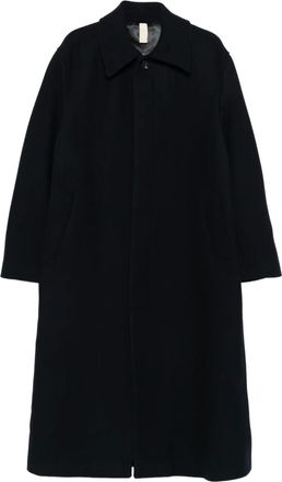 Sunflower Cappotto monopetto in lana - Blu