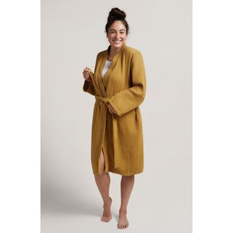 Parachute Cotton Gauze Robe in Amber at Nordstrom Rack, Size Small