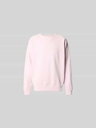 Closed Closed Relaxed Fit Sweatshirt aus Baumwolle in Pink, Gr&ouml;&szlig;e XL