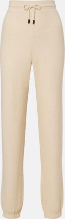 Loro Piana Acacia cashmere and silk sweatpants