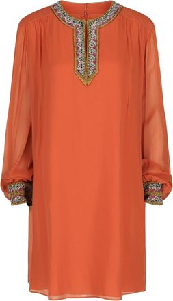 Valentino Resort Embroidered Knee-Length Dress