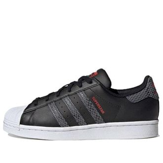 adidas (WMNS) adidas originals Superstar Black White Red HQ1917