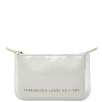 Louis Vuitton Pre-owned Mini Bags, female, White, Size: ONE SIZE Pre-owned Pouch