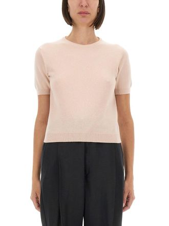 Maison Margiela Wool Crew Neck T-Shirt