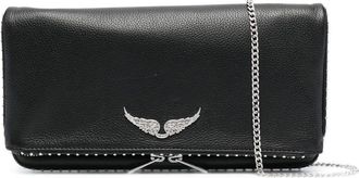 Zadig&Voltaire Rock cross body bag - women - Calf Leather - One Size - Black